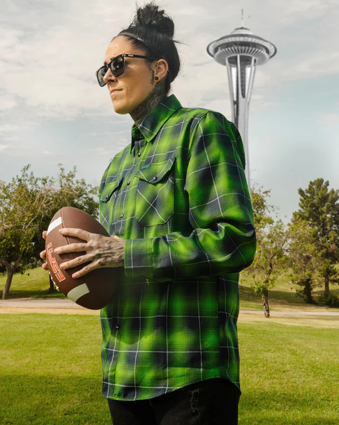 DIXXON WOMENS THE LEGION FLANNEL - ASSORTED