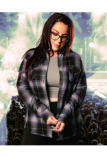 DIXXON WOMENS ANTHRAX SPREADING THE DISEASE FLANNEL (ASSORTED)