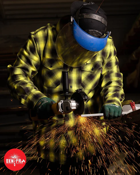 DIXXON MENS SAFETY INSPECTOR FR FLANNEL - ASSORTED