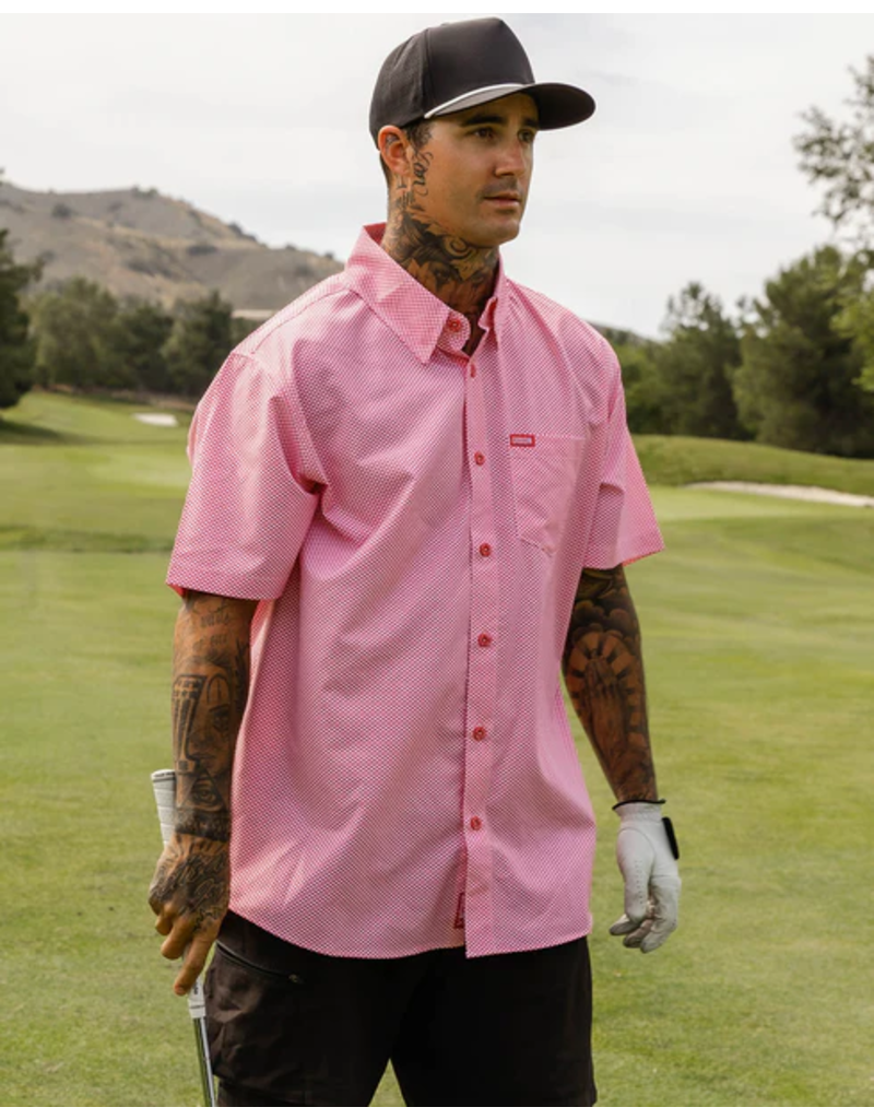 DIXXON MENS THE TRAP S/S PARTY SHIRT (ASSORTED)