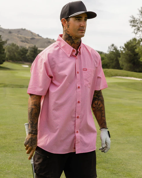 DIXXON MENS THE TRAP S/S PARTY SHIRT - ASSORTED