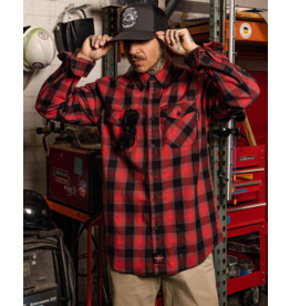DIXXON MENS MAGMA FR FLANNEL SHIRT - ASSORTED