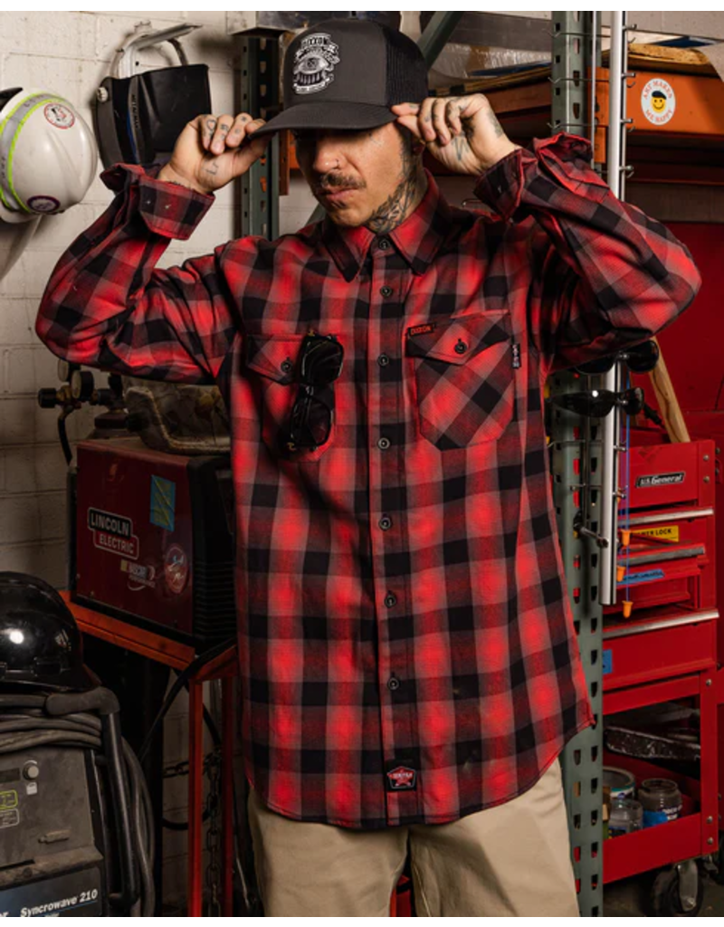 DIXXON MENS MAGMA FR FLANNEL SHIRT (ASSORTED)