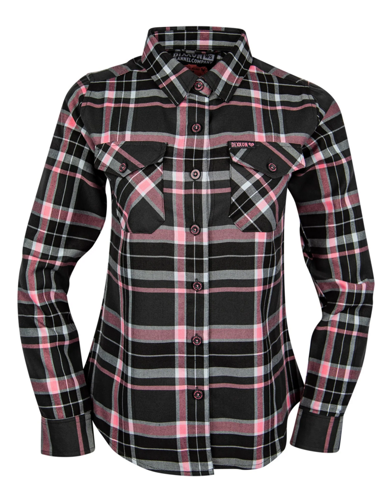 DIXXON WOMENS I HEART BOOBIES 2025 FLANNEL (ASSORTED)