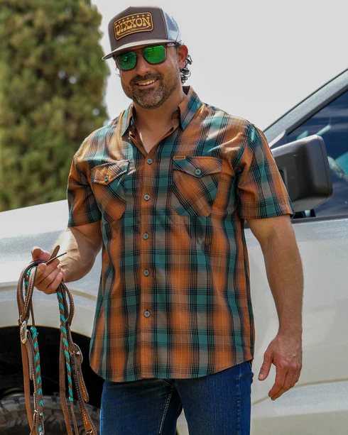 DIXXON MENS TYLER S/S BAMBOO SHIRT - ASSORTED