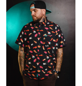 DIXXON MENS BETTER LOVERS S/S PARTY SHIRT - ASSORTED