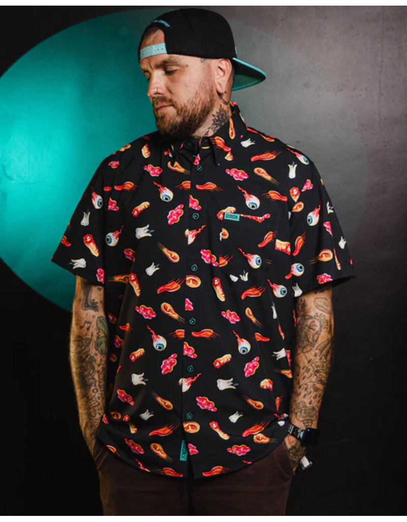 DIXXON MENS BETTER LOVERS S/S PARTY SHIRT (ASSORTED)