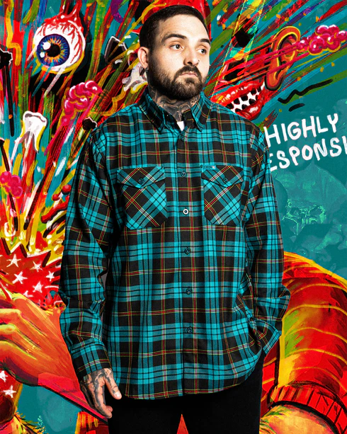 DIXXON MENS BETTER LOVERS FLANNEL - ASSORTED