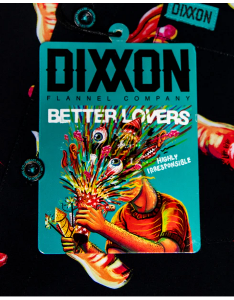 DIXXON MENS BETTER LOVERS FLANNEL (ASSORTED)