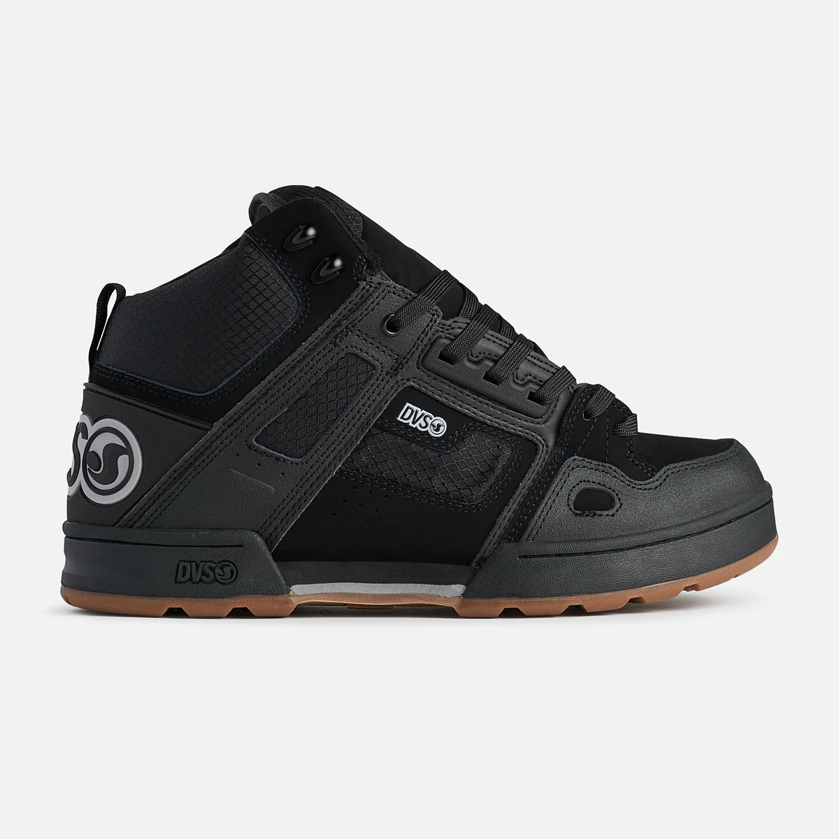 DVS COMANCHE BOOT - BLACK REFLECT CHARCOAL LEATHER