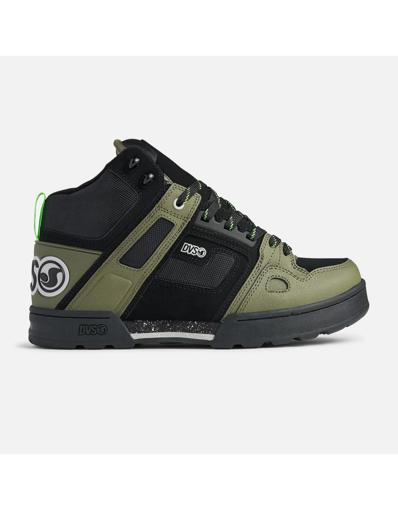 DVS COMANCHE BOOT (OLIVE BLACK LIME LEATHER)