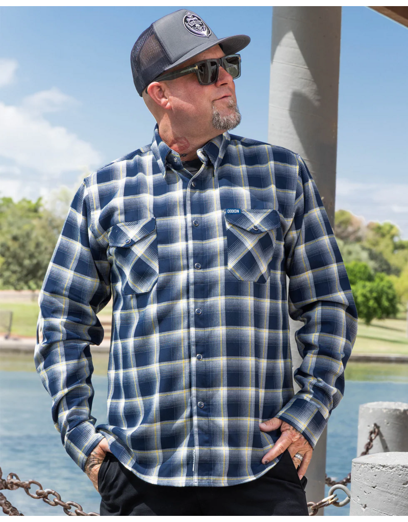 DIXXON MENS OLD SALT FLANNEL (ASSORTED)