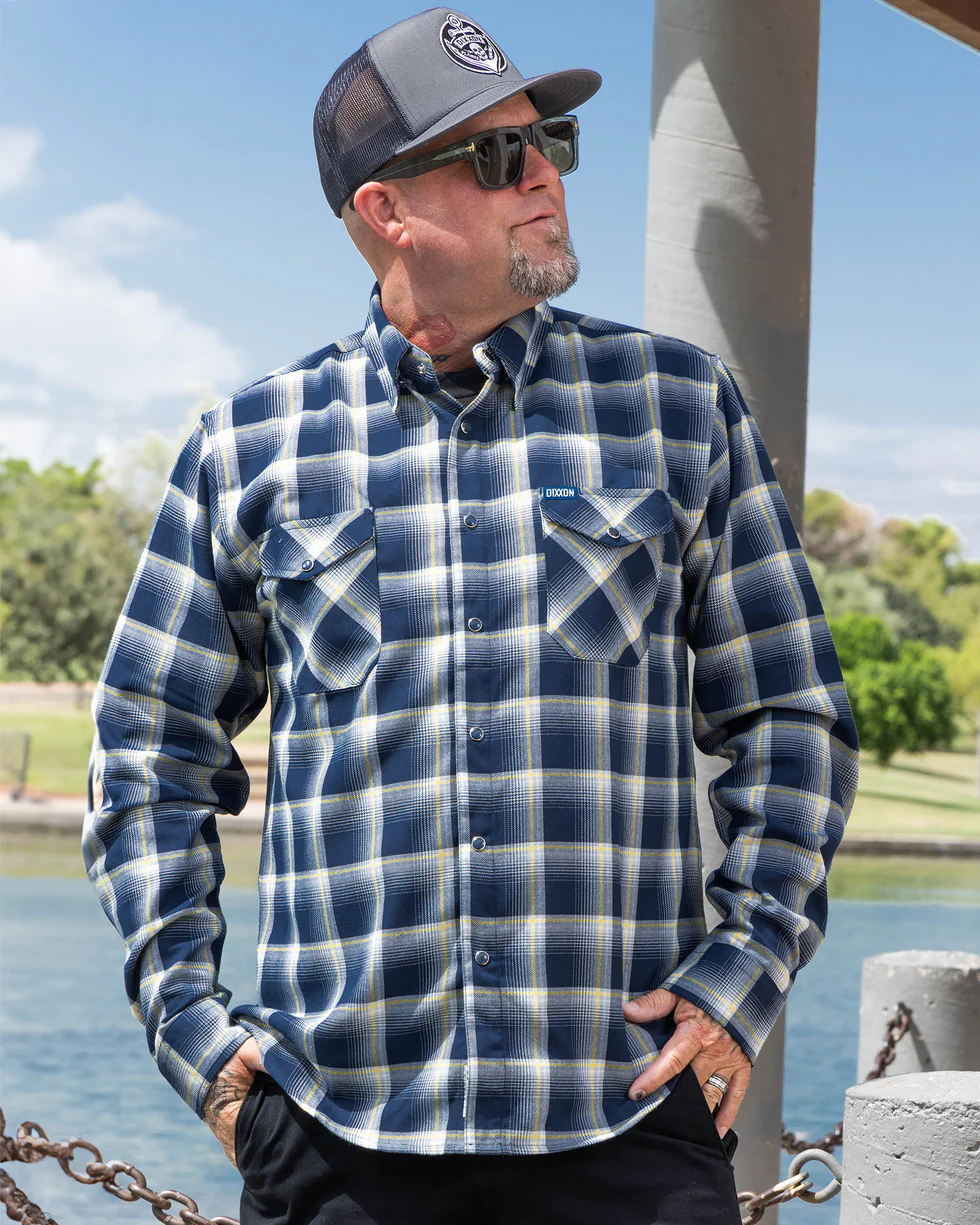 DIXXON MENS OLD SALT FLANNEL - ASSORTED