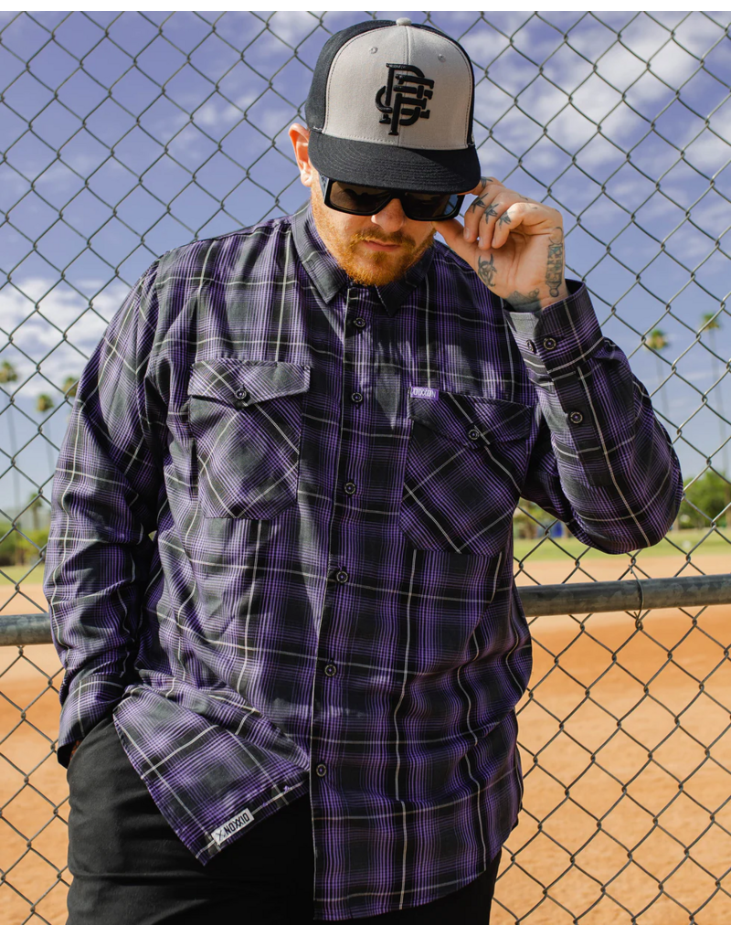 DIXXON MENS BIG LEAGUE L/S BAMBOO SHIRT (ASSORTED)