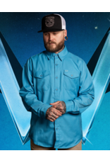 DIXXON MENS WEEZER BLUE ALBUM FLANNEL (BLUE) DIXXON MENS WEEZER BLUE ALBUM FLANNEL (BLUE)