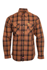 DIXXON MENS YARNELL FR FLANNEL (BROWN)