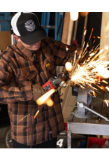 DIXXON MENS YARNELL FR FLANNEL (BROWN)