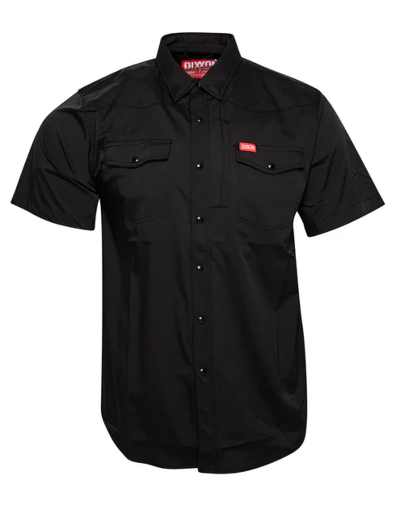 DIXXON MENS OUTDOORSMAN S/S SHIRT (BLACK)