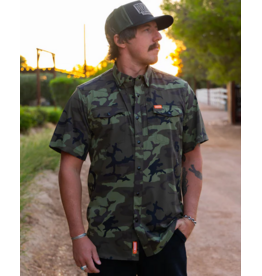 DIXXON MENS OUTDOORSMAN S/S SHIRT - CAMO