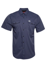 DIXXON MENS OUTDOORSMAN S/S SHIRT (NAVY)