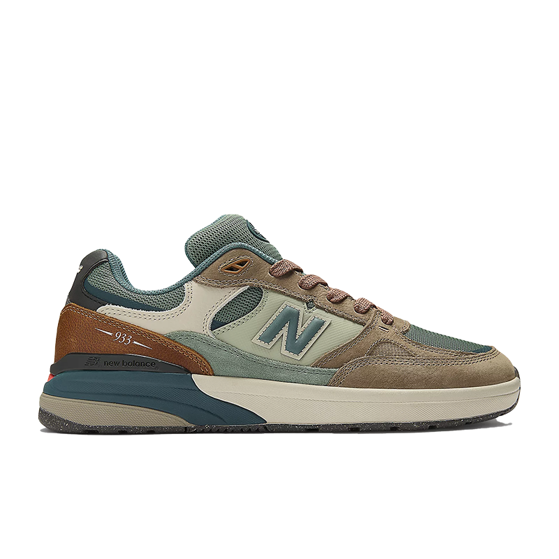 NEW BALANCE NB NUMERIC 933 ANDREW REYNOLDS - TAN/TEAL