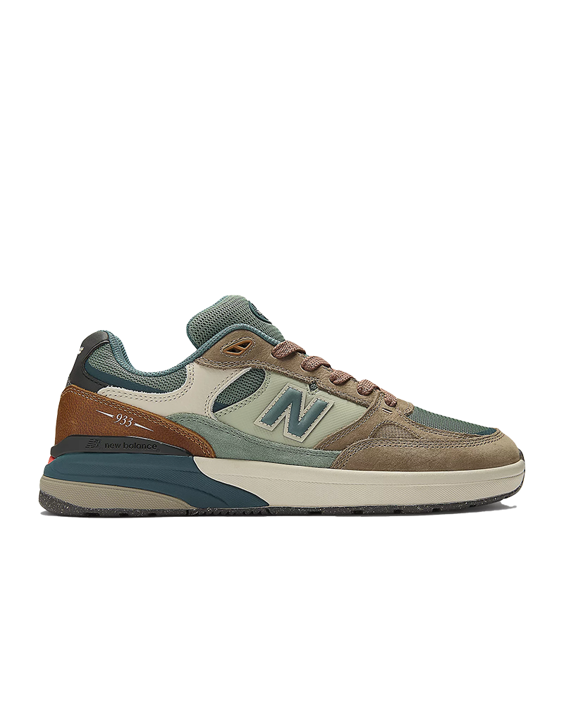 NEW BALANCE NB NUMERIC 933 ANDREW REYNOLDS WIDE (TAN/TEAL)