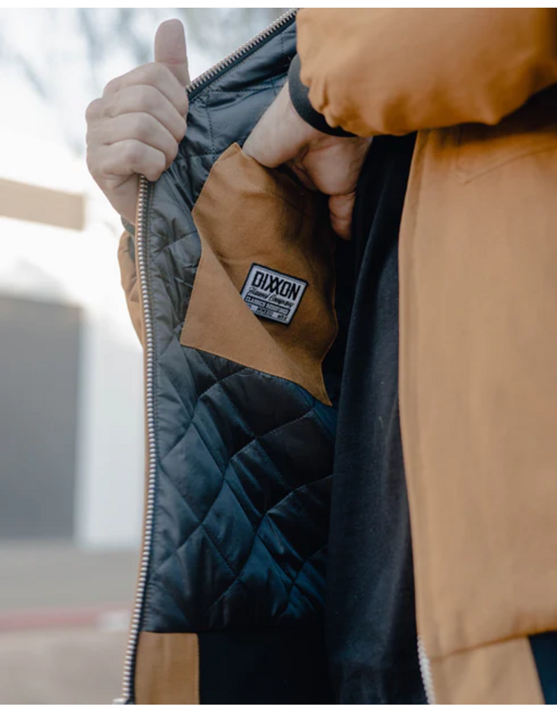 DIXXON MENS WORKFORCE CHORE COAT (TAN)