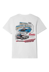 BRIXTON COORS LIGHT RACEWAY S/S STANDARD TEE (WHITE)