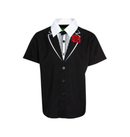DIXXON YOUTH TUXEDO PARTY SHIRT - ASSORTED