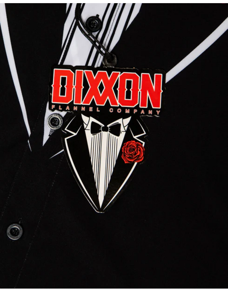 DIXXON MENS TUXEDO PARTY SHIRT (ASSORTED)