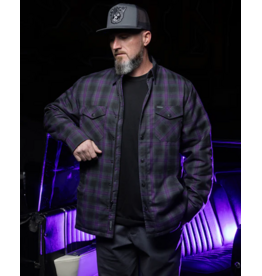 DIXXON MENS FORUM QUILTED FLANNEL JACKET - ASSORTED