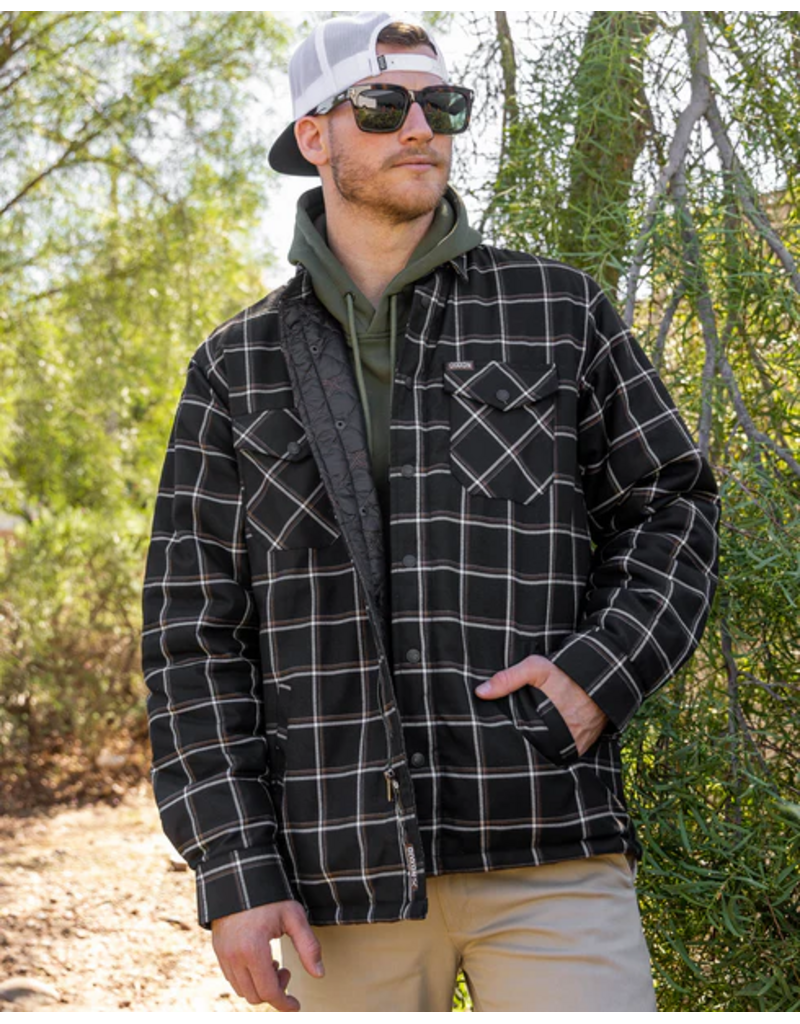 DIXXON MENS MESQUITE QUILTED FLANNEL JACKET (ASSORTED)