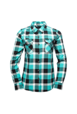 DIXXON WOMENS CHAIN REACTION FLANNEL (ASSORTED)