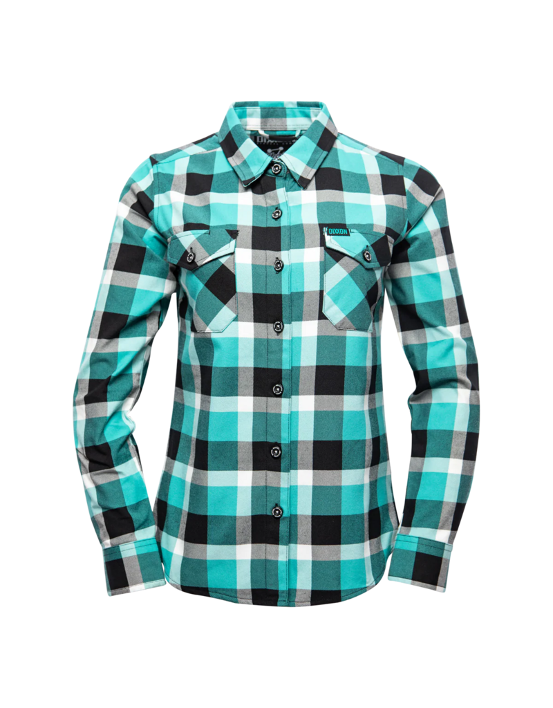 DIXXON WOMENS CHAIN REACTION FLANNEL (ASSORTED)