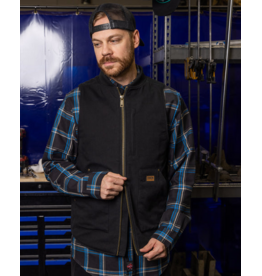 DIXXON MENS OUTLAW WORK VEST - BLACK