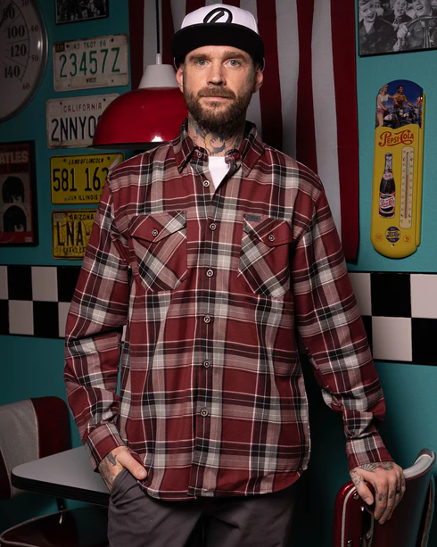 DIXXON MENS THE MEG FLANNEL - ASSORTED