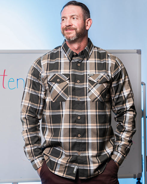 DIXXON MENS MR. KIMBLE FLANNEL - ASSORTED