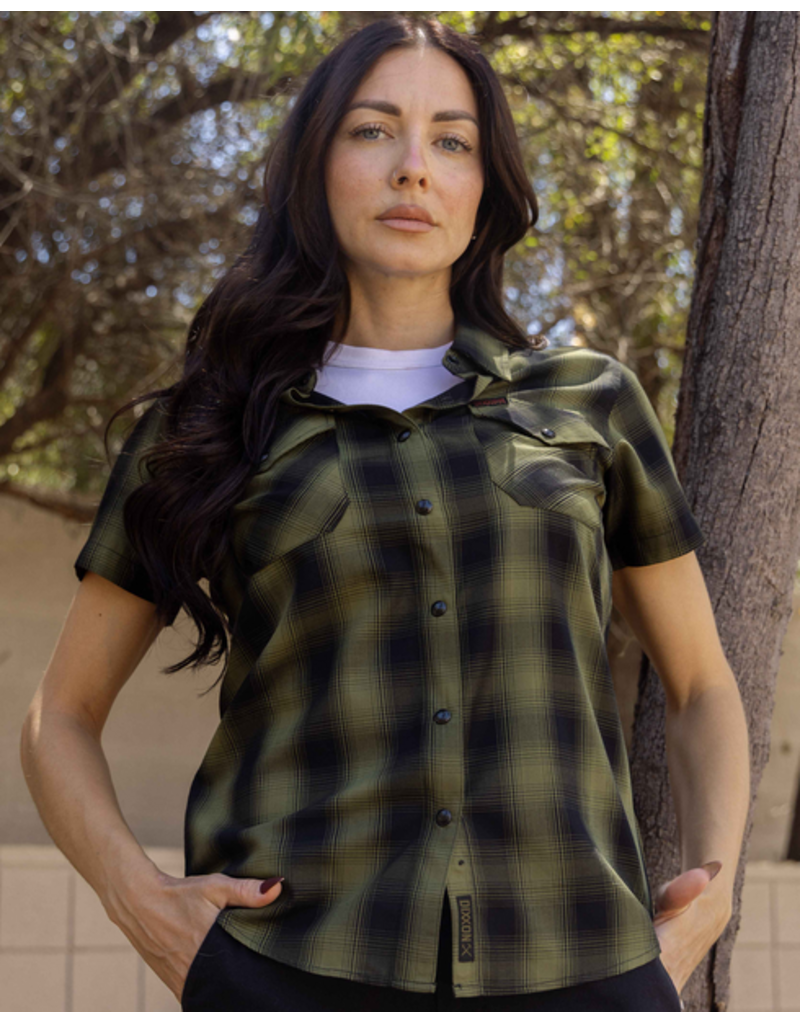 DIXXON WOMENS LONEWOLF HERITAGE S/S BAMBOO SHIRT(ASSORTED)