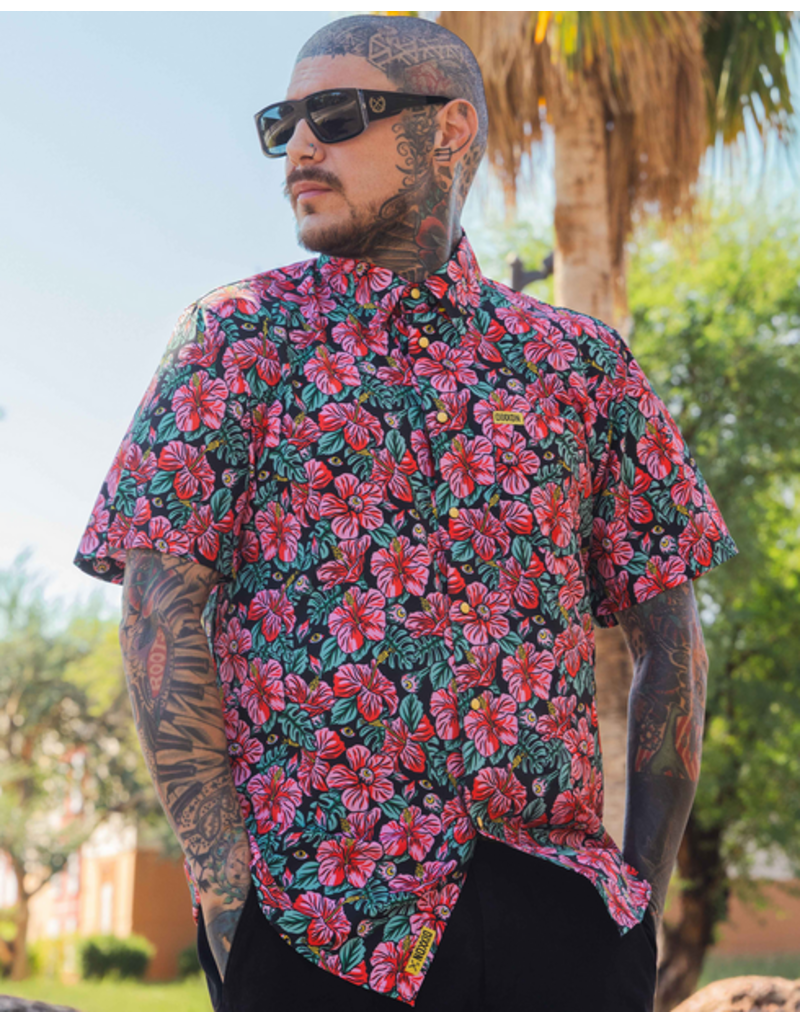 DIXXON MENS MAKA S/S PARTY SHIRT (ASSORTED)