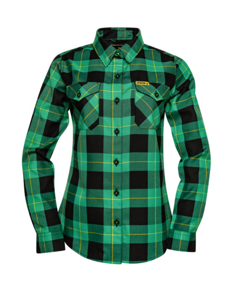 DIXXON WOMENS DEMON HUNTER COLLAB FLANNEL (ASSORTED)