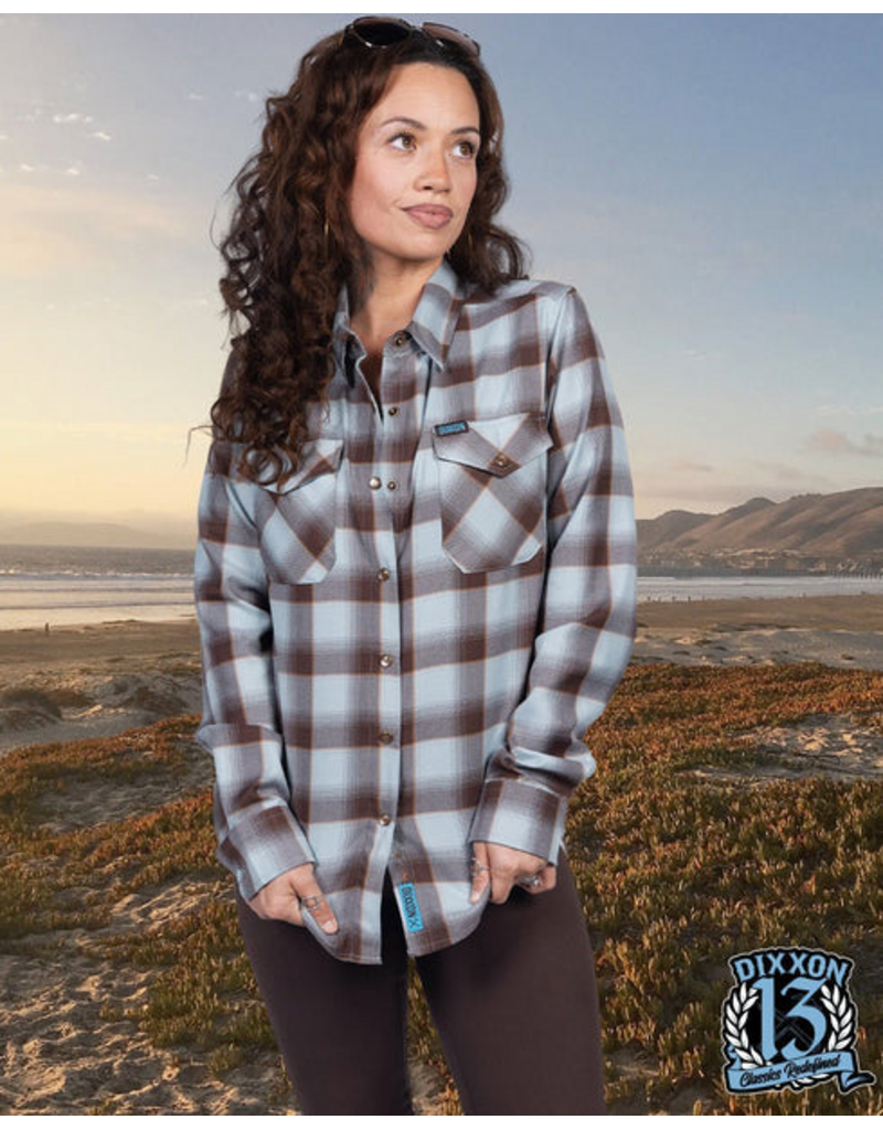 DIXXON WOMENS THE PISMO 2.0 - 13 YEARS OF FLANNELS - FLANNEL (ASSORTED)