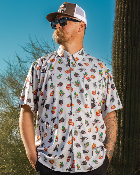 DIXXON MENS THE 1912 S/S PARTY SHIRT ASSORTED