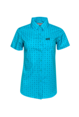DIXXON WOMENS SALTY DOG PARTY SHIRT (TIFFANY)