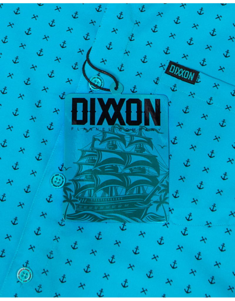 DIXXON WOMENS SALTY DOG PARTY SHIRT (TIFFANY)