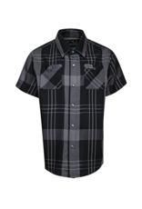 DIXXON YOUTH THE DIRT NAP S/S BAMBOO SHIRT (GREY/BLACK/WHITE)