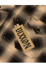 DIXXON MENS BARRIO HERITAGE S/S BAMBOO SHIRT (TAN/BLACK)