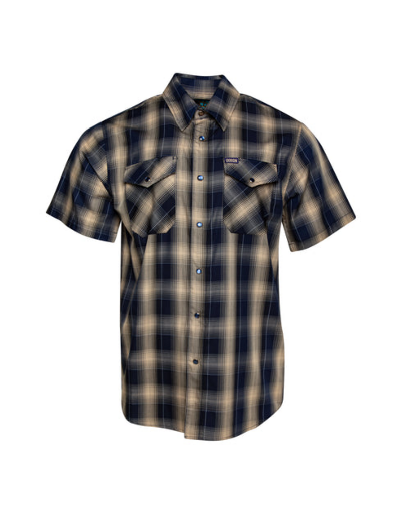 DIXXON MENS SHIPMATE S/S BAMBOO SHIRT (BLUE/KHAKI/BLACK/WHITE)