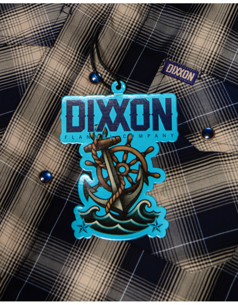 DIXXON MENS SHIPMATE S/S BAMBOO SHIRT (BLUE/KHAKI/BLACK/WHITE)