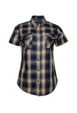 DIXXON WOMENS SHIPMATE S/S BAMBOO SHIRT (BLUE/KHAKI/BLACK/WHITE)