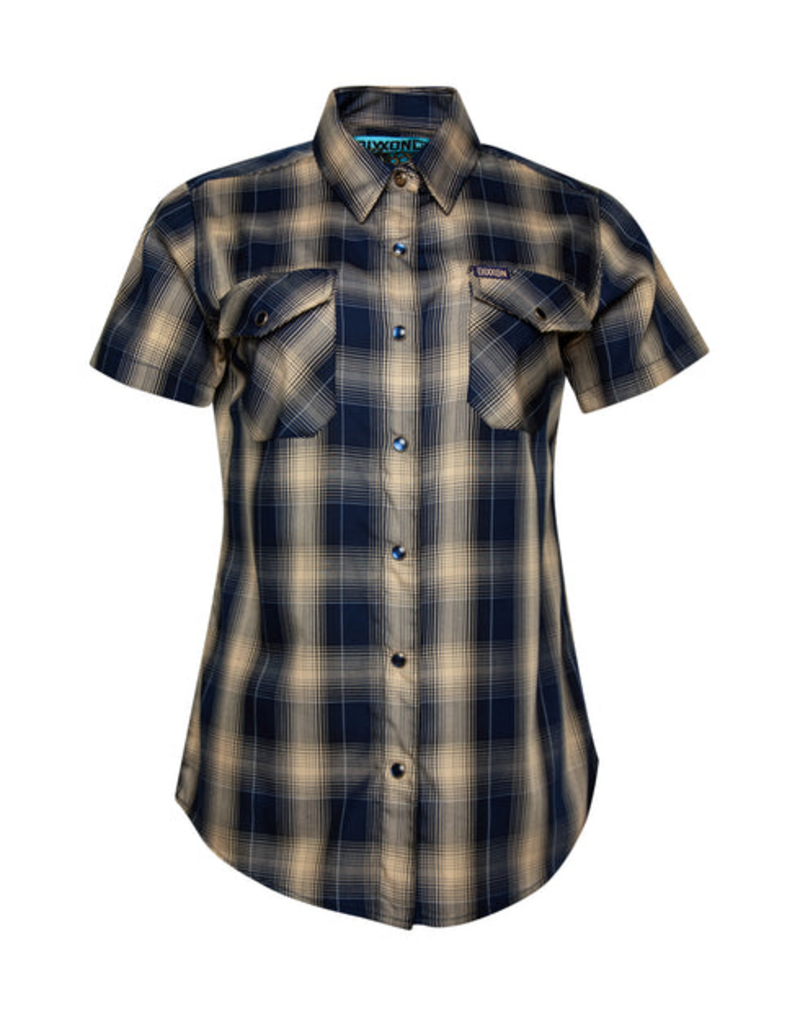 DIXXON WOMENS SHIPMATE S/S BAMBOO SHIRT (BLUE/KHAKI/BLACK/WHITE)